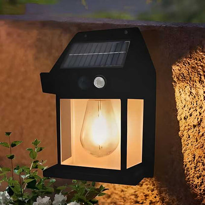 Solar Interaction Wall Lamp with Motion Sensor